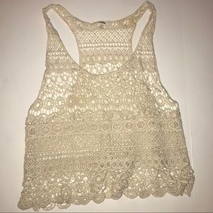 Vintage crochet style cover up XS from Garage